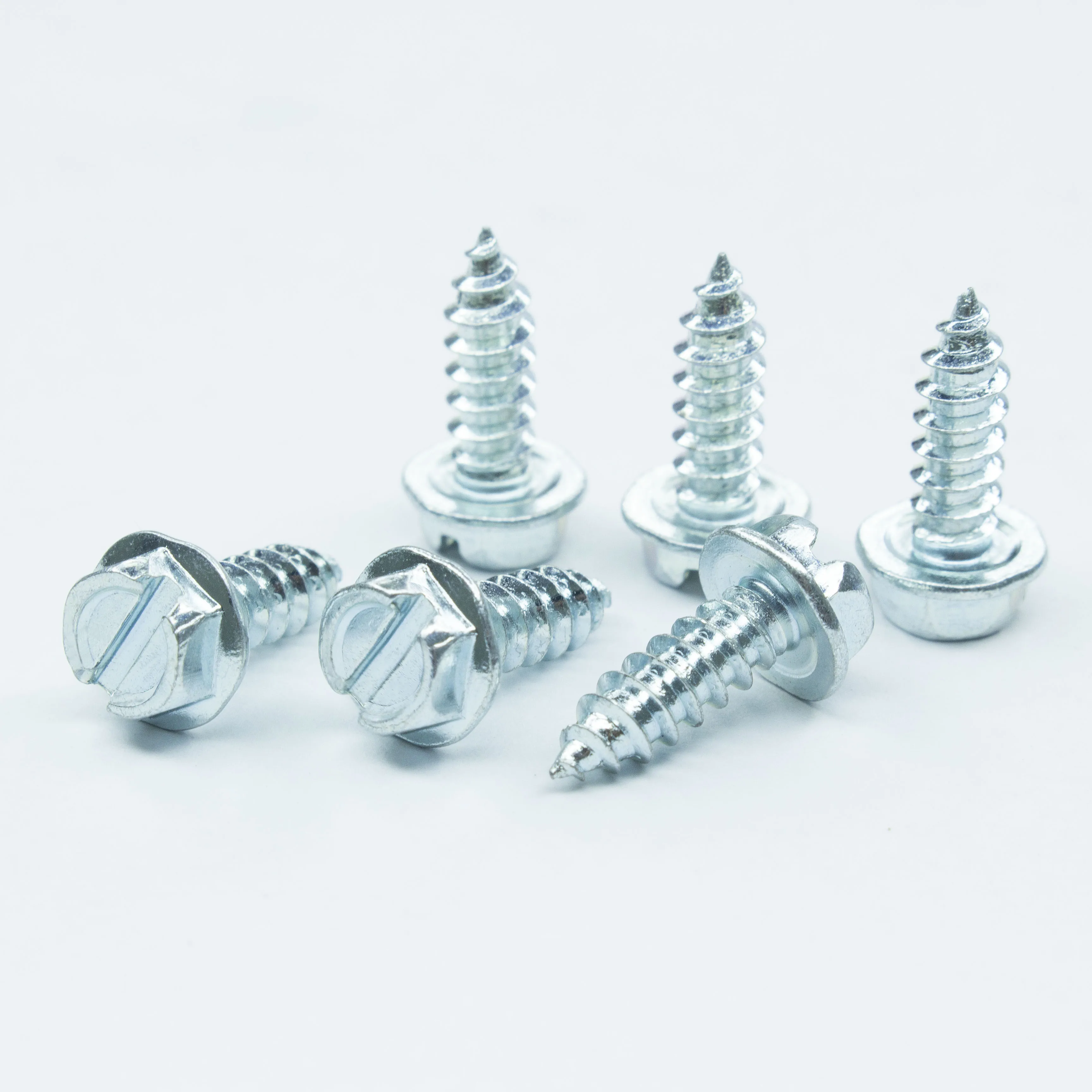 M3-M8 Galvanization Hex Washer Head Sheet Metal Screw Variety Size