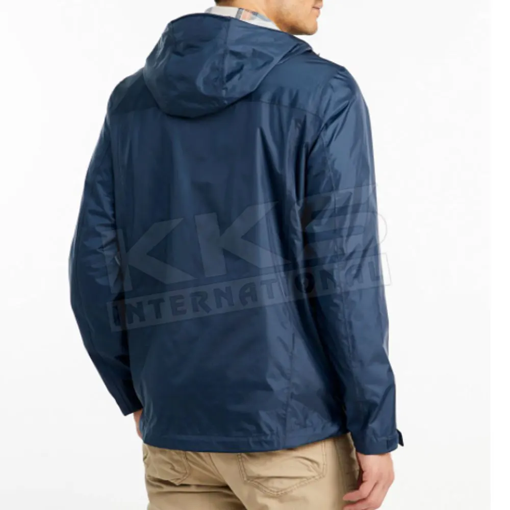 Custom Design Men's Clothing Rain Jacket Lightweight Men Street Wear