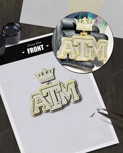 Best Price India Unique Customized 3D Name Hip Hop Unisex Party Pendant Necklace Iced Sterling Silver Gold Plating Lab Created