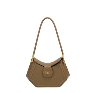 Customized Classic Design Ladies Purses Handbags Vintage Underarm Bag Simple Trendy Shoulder Bags for Women