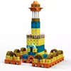 pequeño set de bloques de construcción EVA de 370 piezas