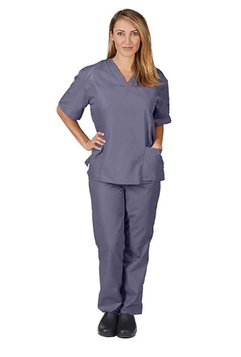 Medical Doctor Nurse Hospital Uniforms Pants Uniforms Sets Fit Jogger