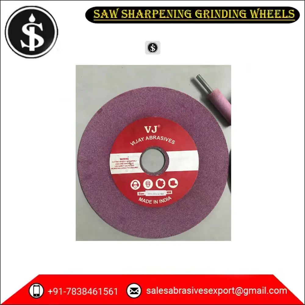 Factory Direct Sale High Grade Customized Size Saw Sharpening Abrasive Grinding Wheels
