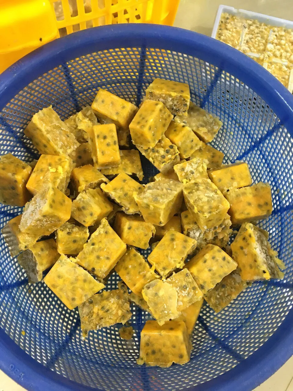 Foods Frozen Passion Fruit Bite Sized Pieces For Smoothies Buy Fruit