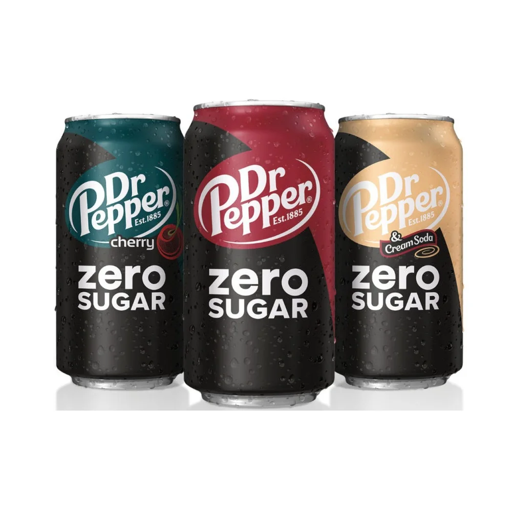 Wholesale Price Dr Pepper & Dr Pepper Zero Soft Drink Buy All