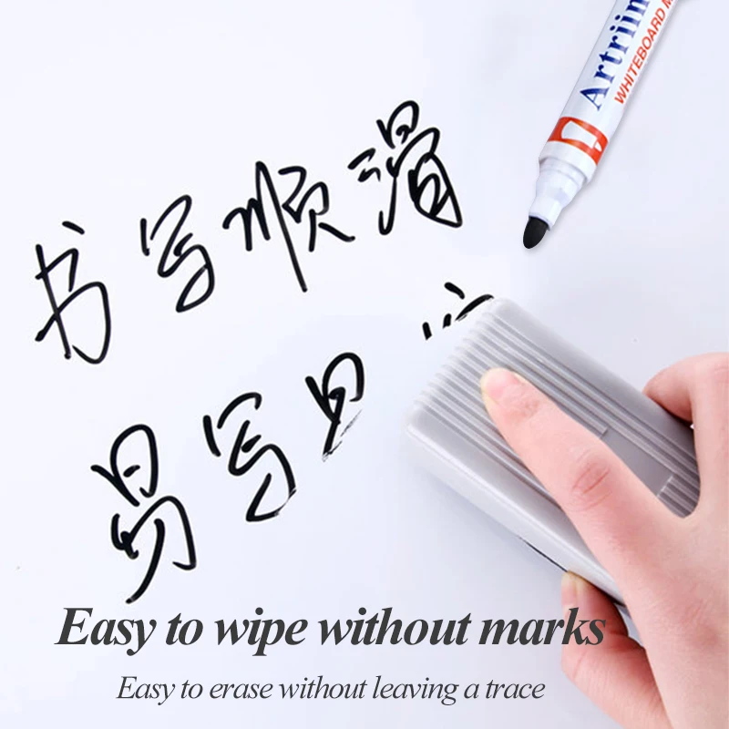 Artriink EK-500-12/коробка, черный, красный, синий цвет, на водной основе офис доски стираемый маркер для белой доски