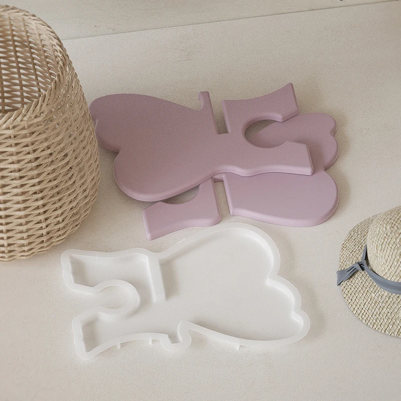Kunden spezifische 5PCS Resin Coaster Formen-Runde Silikon gussform für Epoxy Mo Kunden spezifische 5PCS Resin Coaster Formen-Runde Silikon gussform für Epoxy Mo