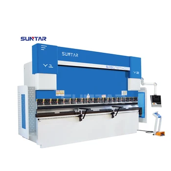 Suntay Hydraulic press brake machine 170T/4000mm  metal steel 6+1 axis cnc bending machine