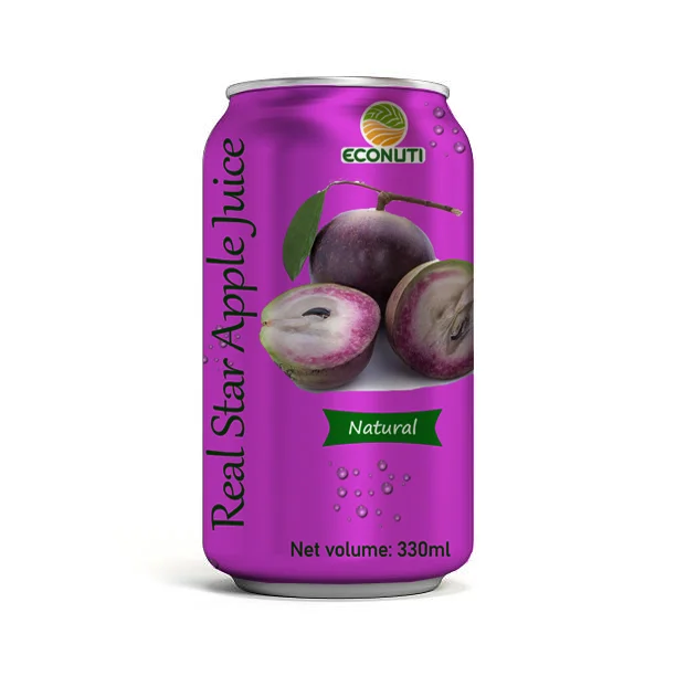YOOH/OEM Private Label Brand Premium Best Beverages Product Star Apple Juice Drinks 330ml High Quality for Wholesale 2023 Health