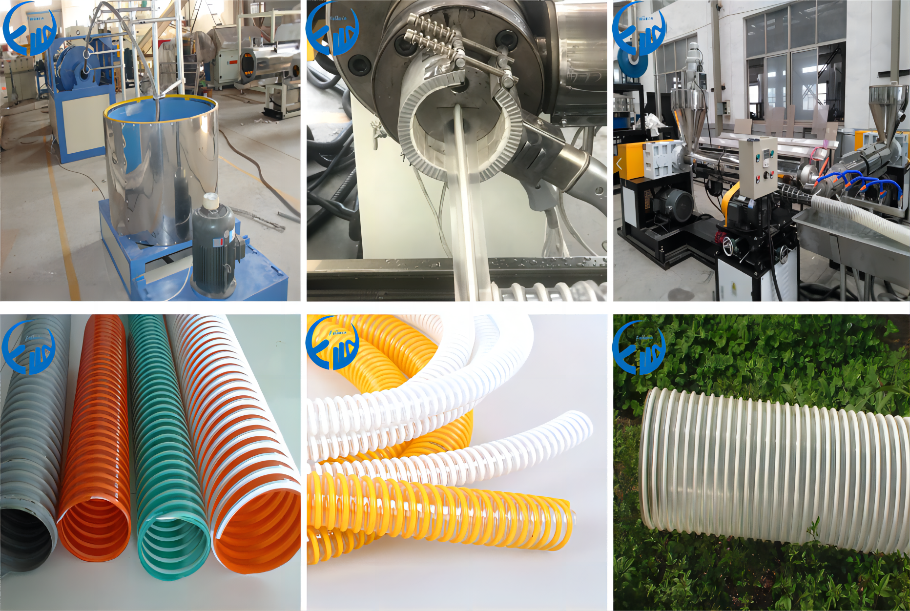 Pvc Pipe Ribs Plastic Pvc Extension Rib Steel Garden Reinforced Spiral Water Suction ...