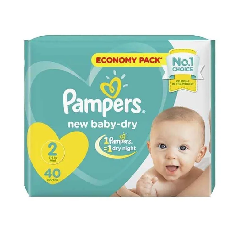 Wholesale Exporter Pampers Baby Dry Nappies/ New Born Baby Diapers Size