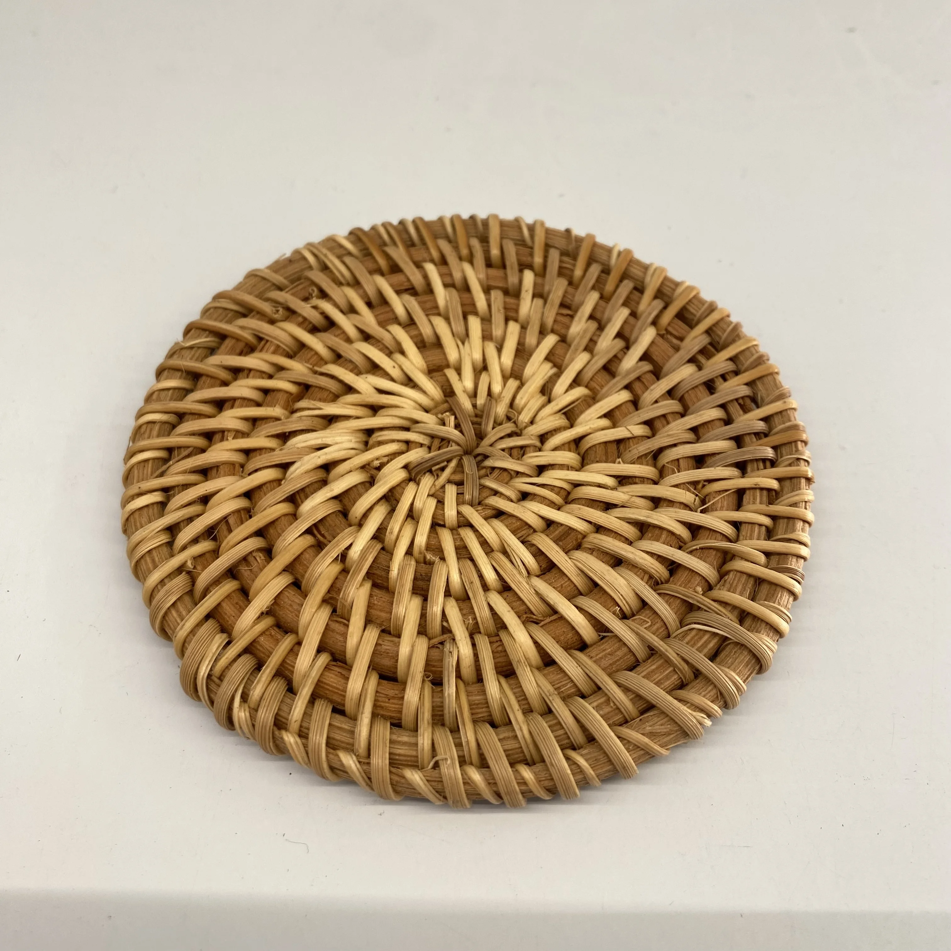 Eco Friendly Natural Rattan Coasters Handmade From Vietnam High Quality ...