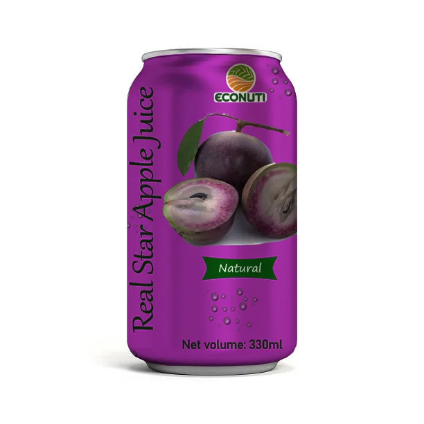 YOOH/OEM Private Label Brand Premium Best Beverages Product Star Apple Juice Drinks 330ml High Quality for Wholesale 2023 Health
