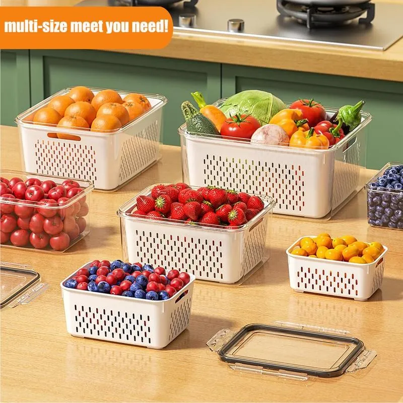 Containers on kitchen table