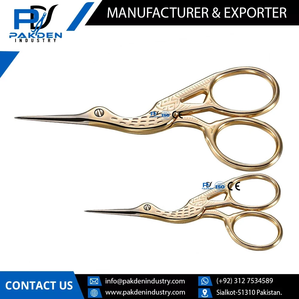 Производство 100% Высококачественные ножницы из нержавеющей стали с вышивкой/новейший дизайн новейших модных ножниц вышивкой