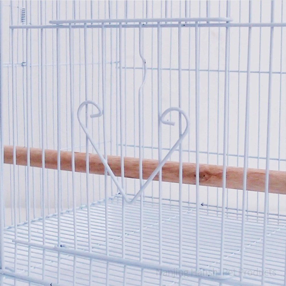 2023 New Factory Bird Cage For Sale Large White Parrot Metal Wire Cage