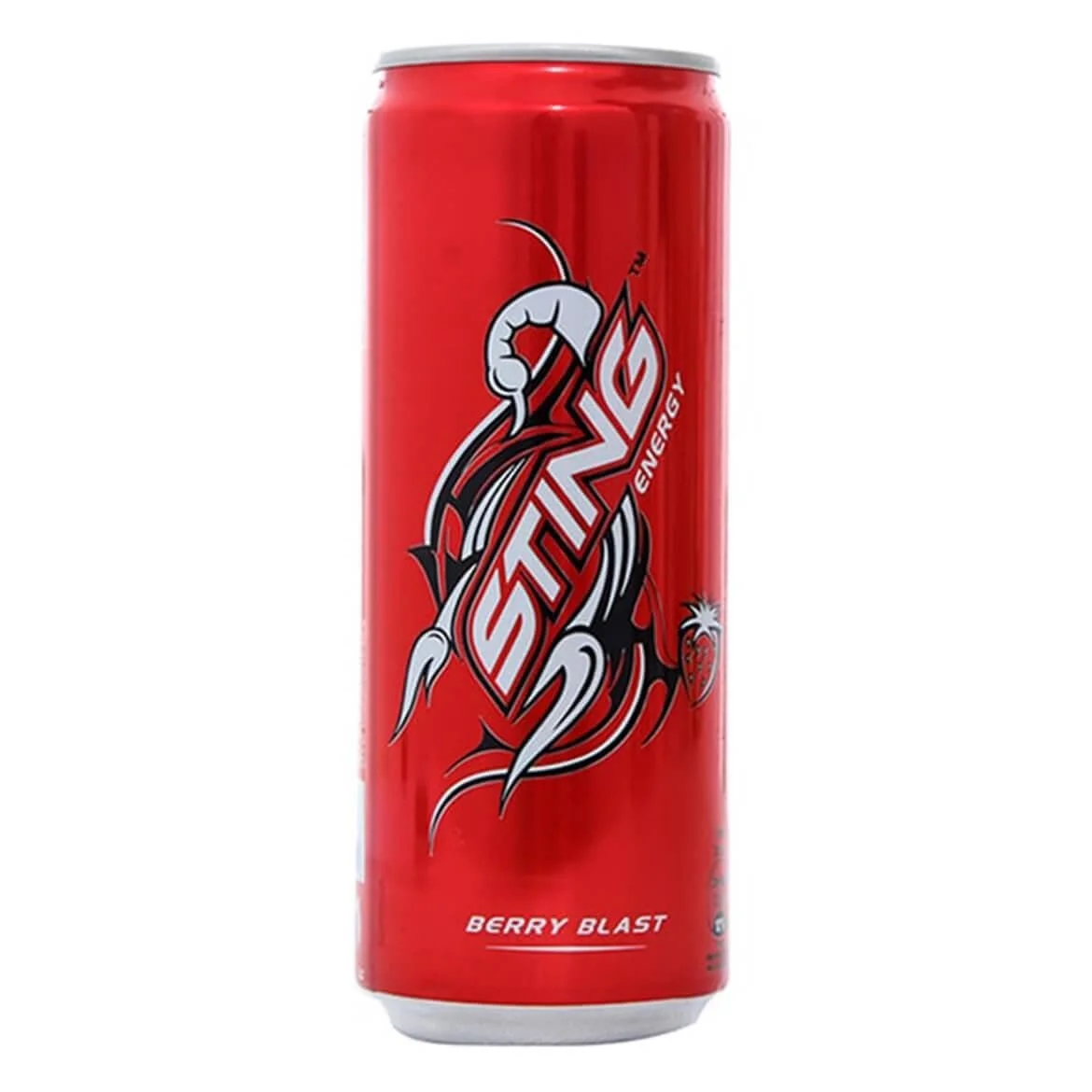Sting Energy Drink Can 330ml Red Ginseng With Strawberry Flavor Made In