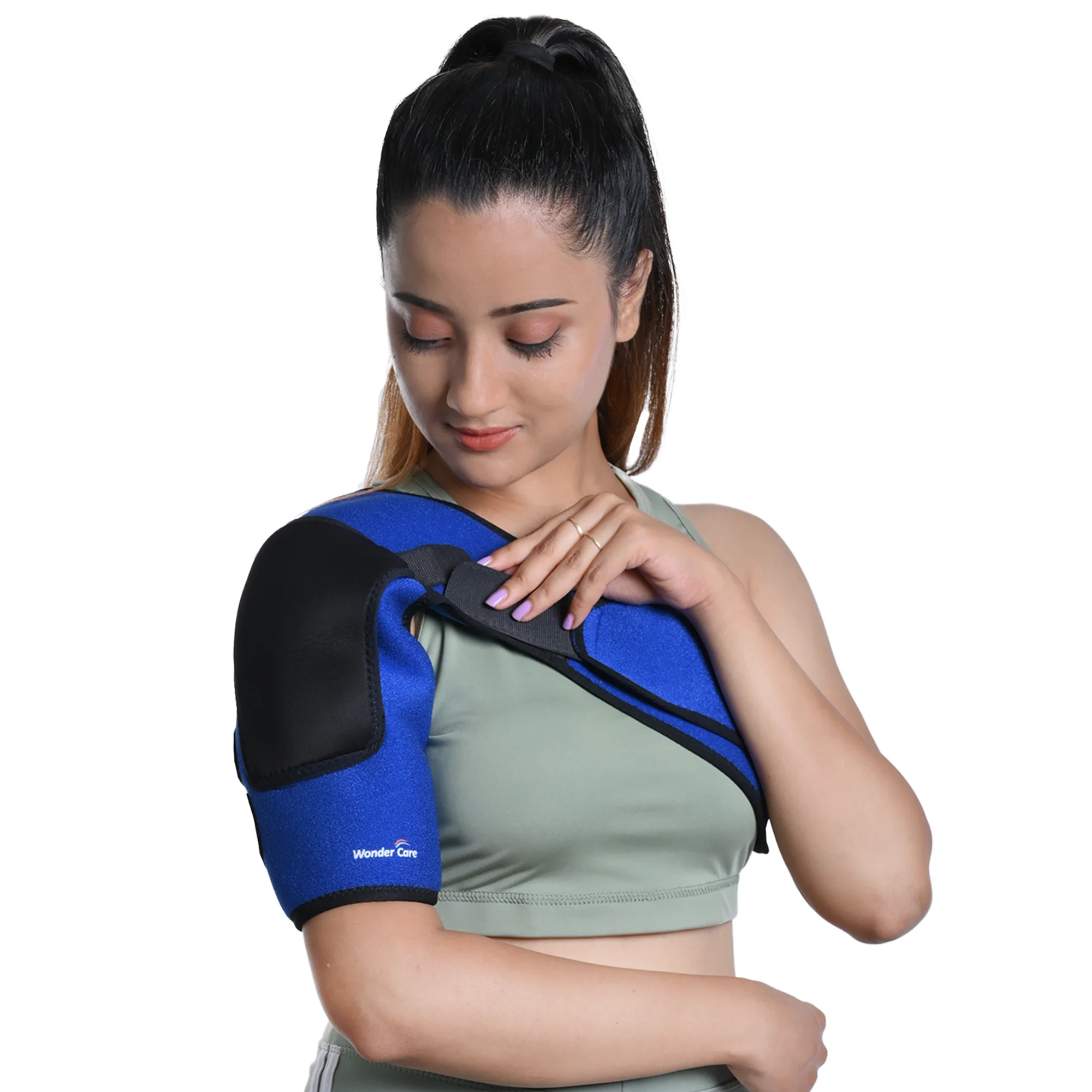 Shoulder Sleeve Immobilizer back support brace Elastic Shoulder