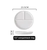 9.5"   3-section (white)