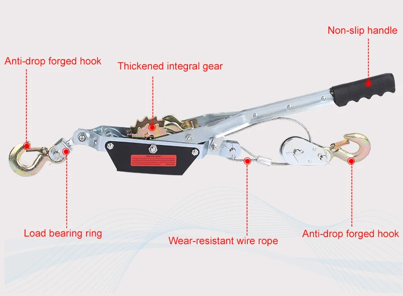 2 Ton 4 Ton Cable Puller Hand Ratchet Tightener Buy 2 Ton Cable