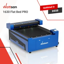 Wattsan 1630 Flat Bed Pro 1600*3000 mm Professional CO2 Laser Cutting and Engraving Machine 360W