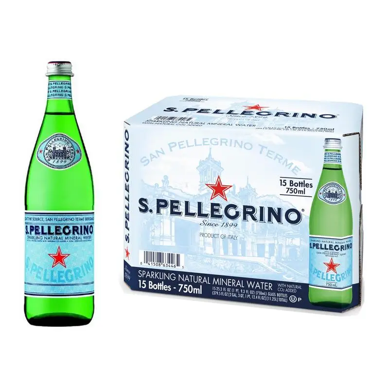 San Pellegrino Sparkling Natural Mineral Water Glass Bottle S.pellegrino Buy S.pellegrino