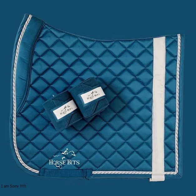 Full Size Saddle Pad Horse Saddle Pad Set Equestrian Jumping Saddle Pad