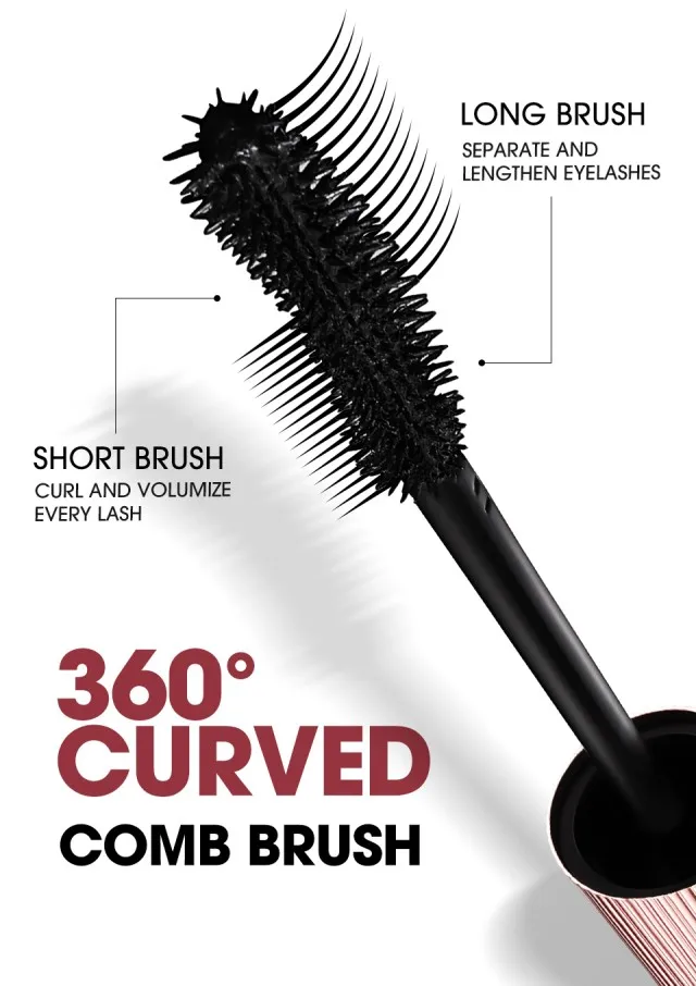 O.TWO.O 2025 Liquid Eyelash Mascara Lengthening and Thickening with Waterproof Long-Lasting Formula