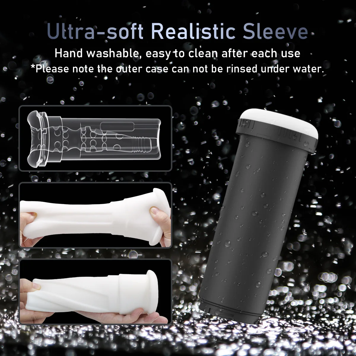 3 Powerful Suction and 4 Vibration Penis Stroker Automatic Vibrating Sucking Electric Masturbator Machines for Men Male Pleasure
