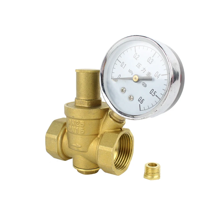 Manufacturer DN15 ISO 228 Standard Brass Hydraulic Control Valve Water Pressure Relief Valve