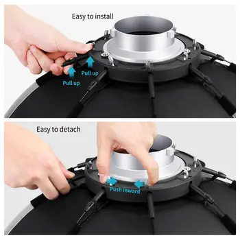NEEWER SF-RPBO36 90CM Octagonal Softbox detail image