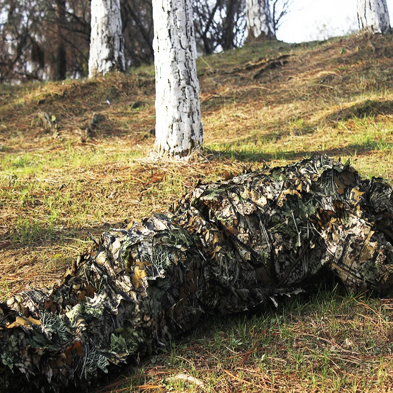 3D Camo Bionic Leaf Jungle Woodland Ghillie Suit Outfit