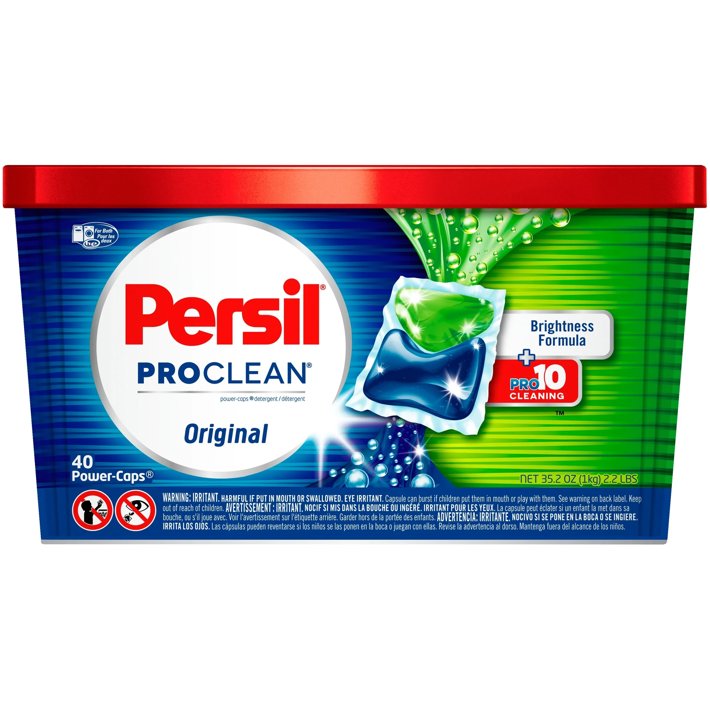 Persil Proclean Liquid Laundry Detergent,Original,100 Fluid Ounces,64