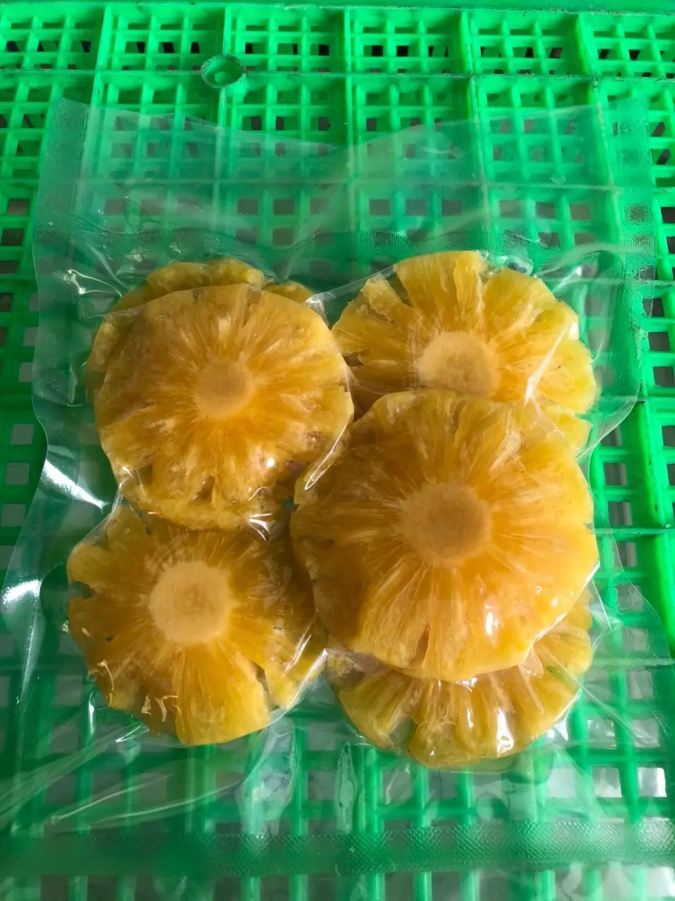 IQF Frozen Pineapple Chunk Dice Ring - High Standard