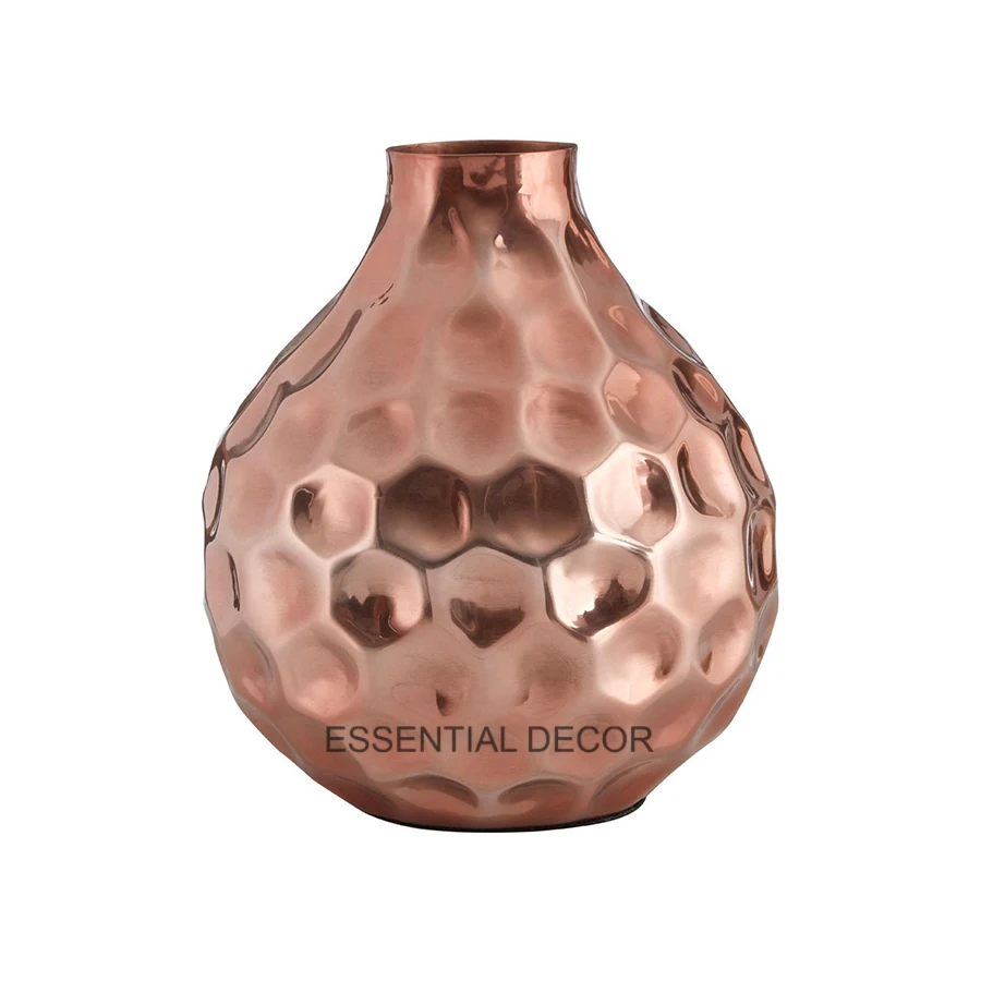 New Luxury Mosaic Vase High Quality Decoration Mirror Finishing Trumpet Flower Vase Wedding Decorative Large Vase and Pots