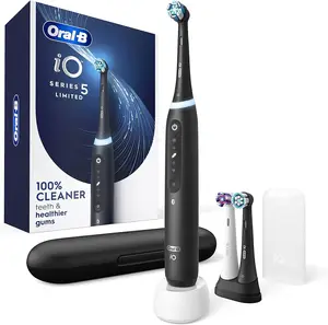Oral-B IO Series 5 Limited Electric Toothbrush with 3 Brush Head, Rechargeable,