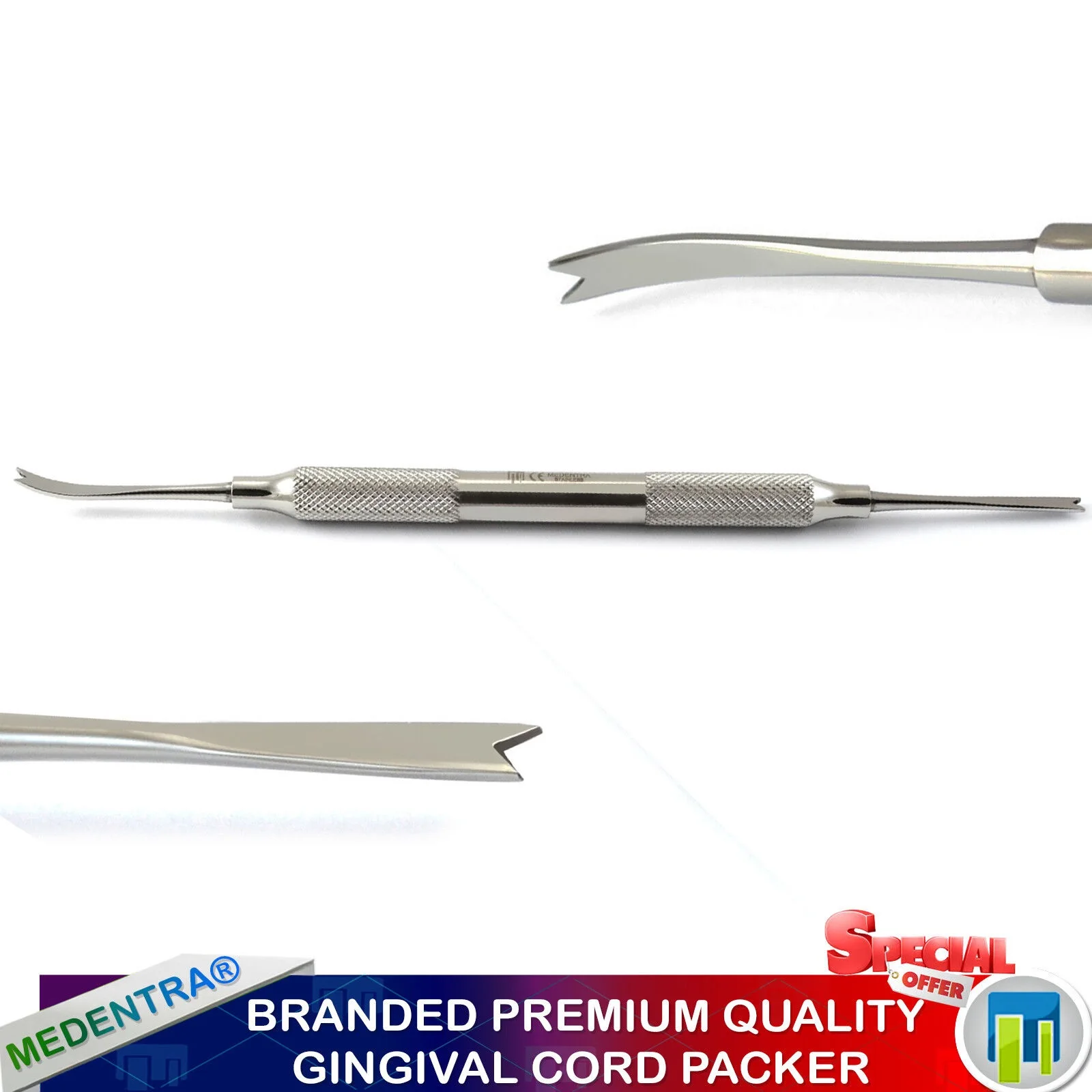 Gingival Cord Packer Gum Retraction Cord Preparation Packing Dental