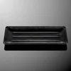 Black Rectangle Plate 30cm