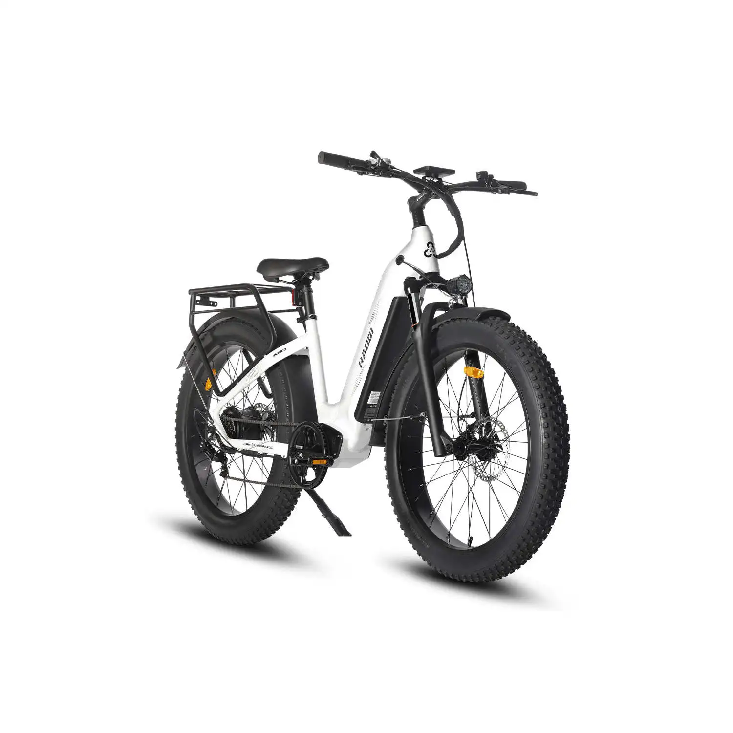 HAOQl All-Terrain White Eagle Elektro-Citybike – Vielseitiges E-Bike