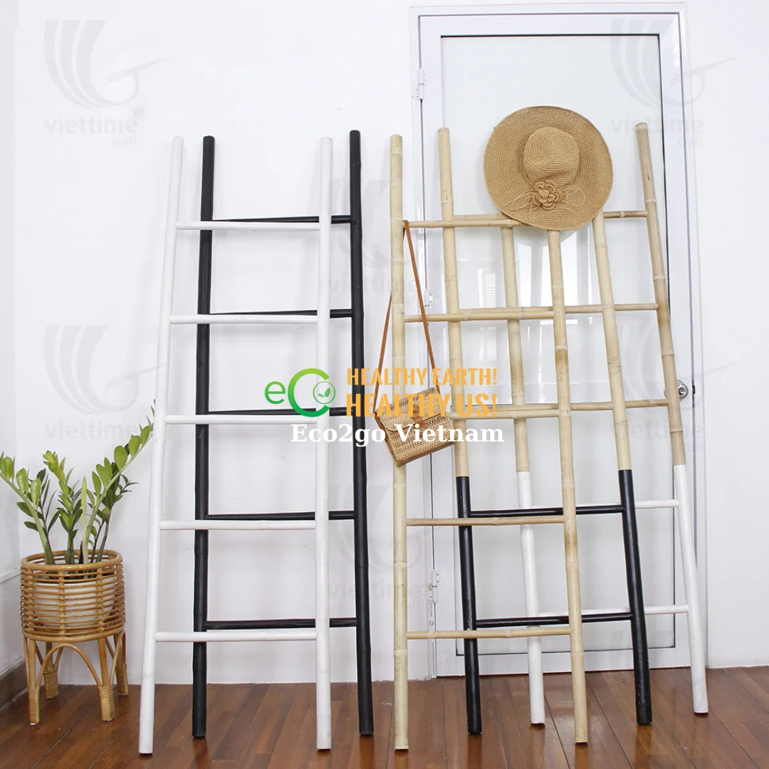 Bamboo Ladder/ Bamboo Ladder Towel Rack For Bathroom High Quality