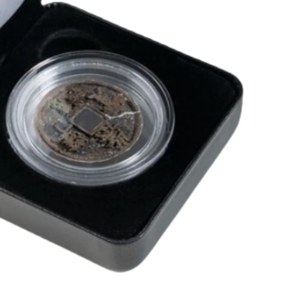 우아한 인조 가죽 코인 디스플레이 박스 매트 블랙 매직 코인 캡슐 보관 클램쉘 케이스| Alibaba.com