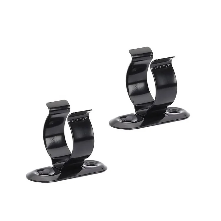 Customized Aluminium Metric & Inch Spring Clips with Electroplated Surface for Fuel and Wire Clamping