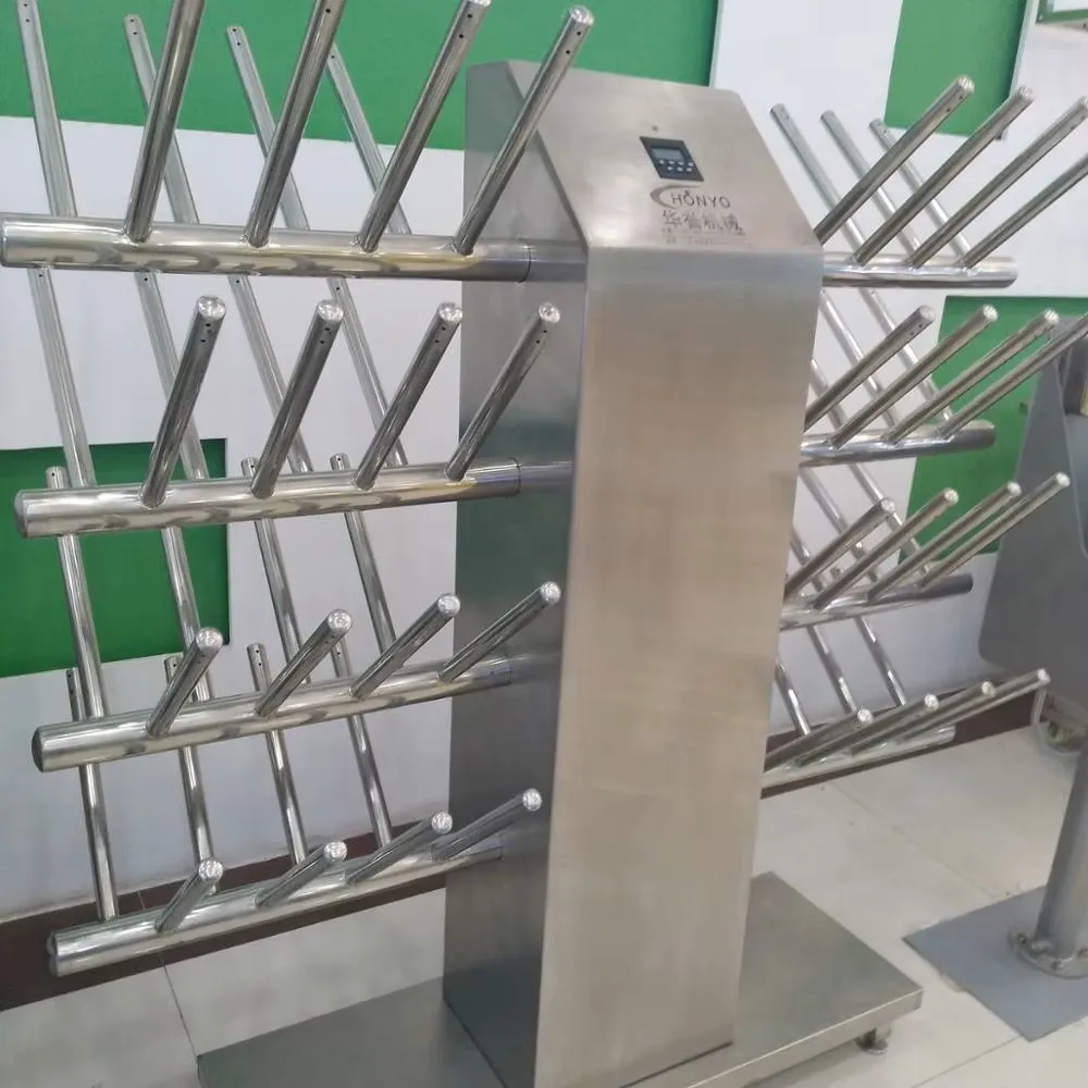 Professional shrink packaging equipment for chicken processing, meat packaging and food industry facilities