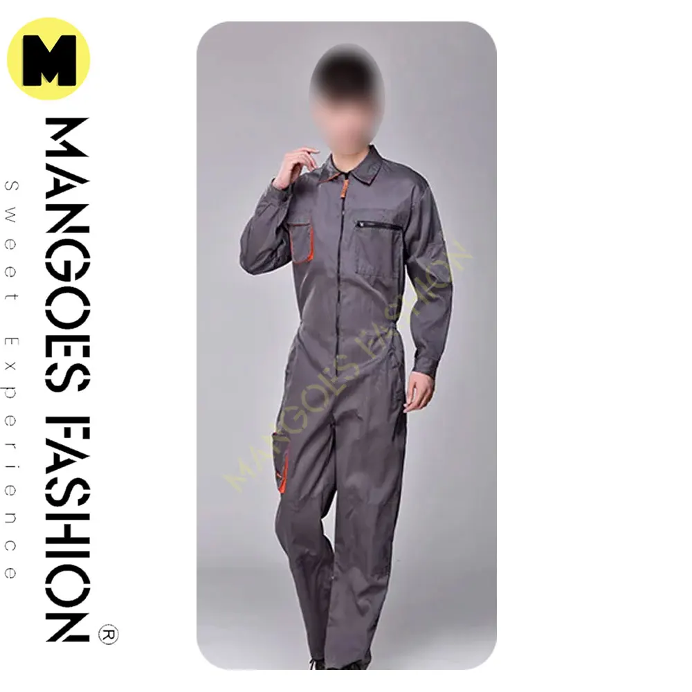 High-quality Plus Size Work Overall Uniforms, Ideal for Car Repair and Workshop Mechanics - Unisex Coveralls Welding Durable