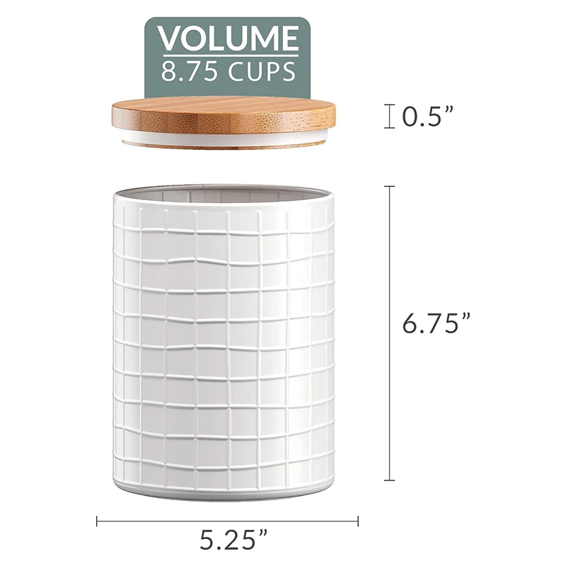 Wholesale Kitchen Ceramic Canisters Good Grade Kitchen Modern Sealed