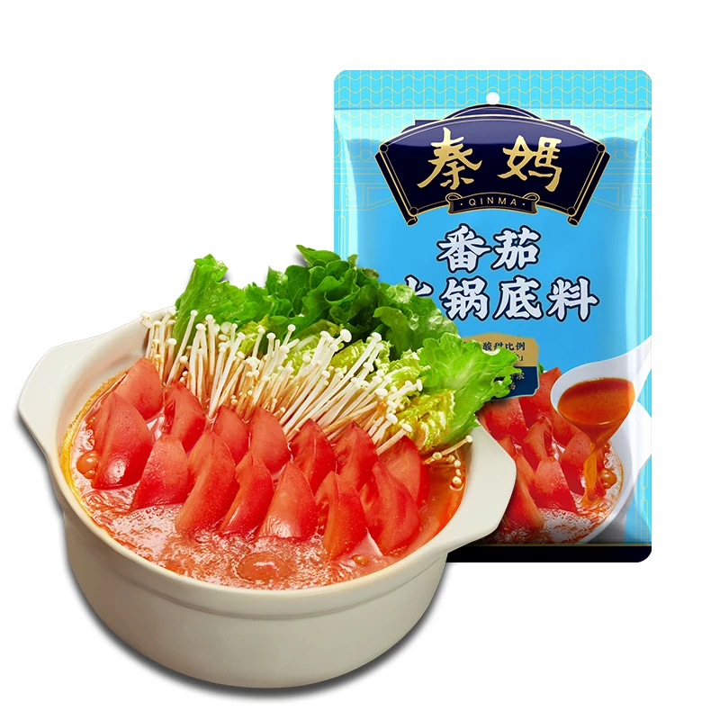 Haidilao Hotpot Soup Base Customized Professional Tomato Hot Pot Seasoning Seafood Condiment for Home and Restaurant Cooking