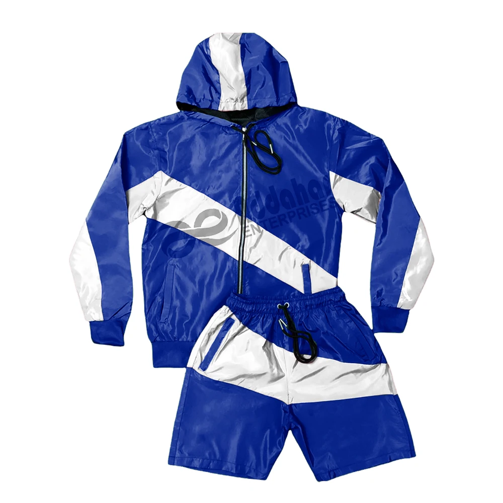 【U LAN】Oversizing Track Color Matching Windbreaker Custom Colorblock Track Windbreaker Jacket