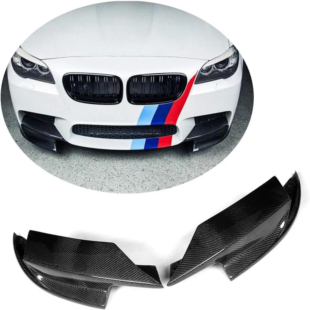 Car Real Wet Carbon Fiber Front Splitter Lip For Bmw 5 Series M5 F10 ...