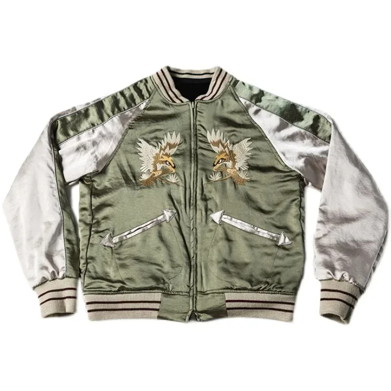 ジャケット・アウター SAPEur SNVG REVERSIBLE SOUVENIR JACKET L