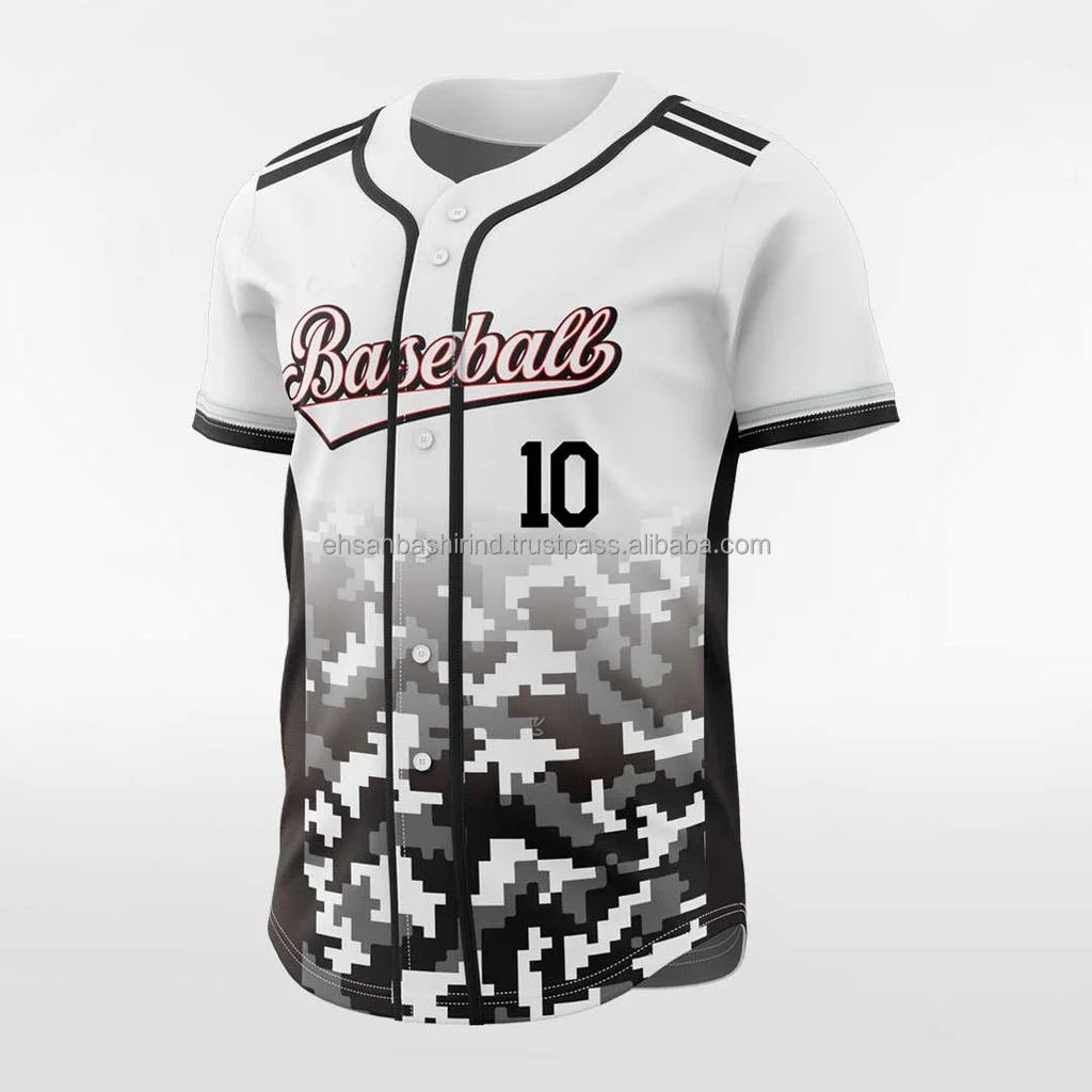 Source New Style Baseball Jersey T-shirt Sublimation Softball